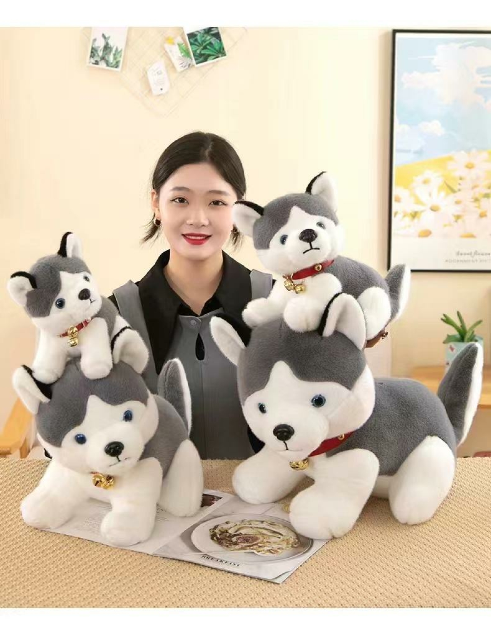 XR0883 Ou Diao Ha Shi Qi 30cm